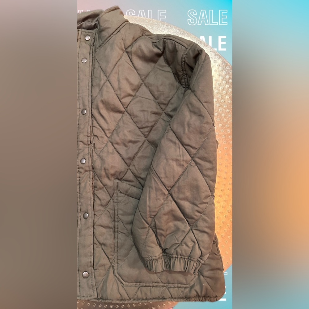 NWT Social Standard Quilted Twill Jacket - Picture 4 of 4